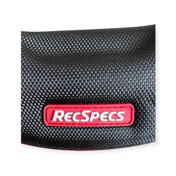 RECSPECS case hard black red  6x3" - Picture 6 of 6